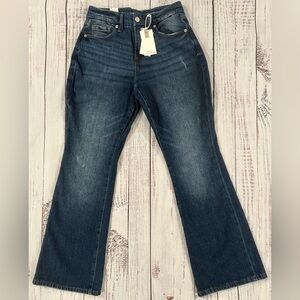 NWT Good American Denim Good Petite Bootcut Womens Size 2/26 Dark Blue Jeans